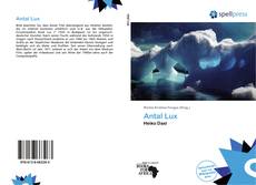 Buchcover von Antal Lux