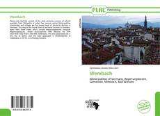 Bookcover of Wembach