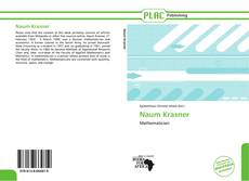 Capa do livro de Naum Krasner 