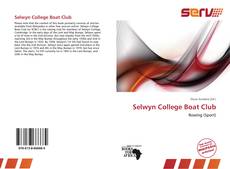 Selwyn College Boat Club的封面