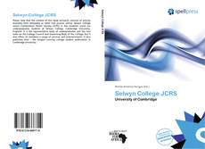 Bookcover of Selwyn College JCRS