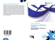 Portada del libro de People Are Strange (Album)