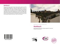 Bookcover of Wahlbach