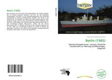 Portada del libro de Berlin (1985)