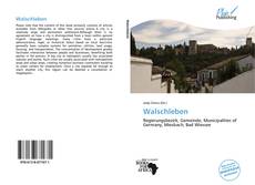 Portada del libro de Walschleben