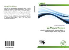 Portada del libro de W. Marvin Watson