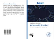 Capa do livro de Antanas Nedzinskas 