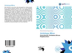 Bookcover of Antelope Mine