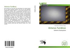 Portada del libro de Antanas Tumėnas