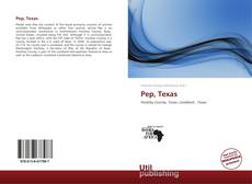 Buchcover von Pep, Texas