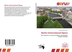 Bookcover of Berlin International Opera