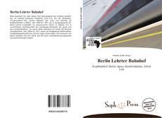 Portada del libro de Berlin Lehrter Bahnhof