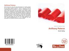 Capa do livro de Anthony Pateras 