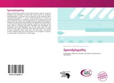 Couverture de Spondylopathy