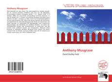 Capa do livro de Anthony Musgrave 