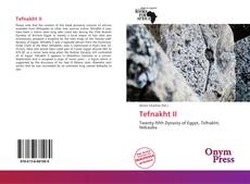 Bookcover of Tefnakht II