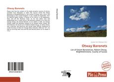 Capa do livro de Otway Baronets 