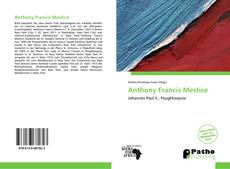 Capa do livro de Anthony Francis Mestice 