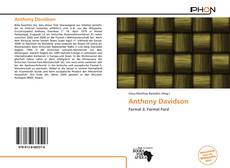 Capa do livro de Anthony Davidson 