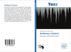 Portada del libro de Anthony Cistaro