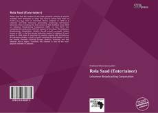 Portada del libro de Rola Saad (Entertainer)