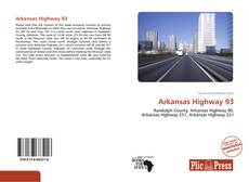 Capa do livro de Arkansas Highway 93 