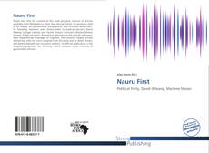 Bookcover of Nauru First