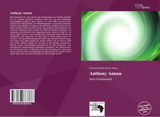 Portada del libro de Anthony Annan