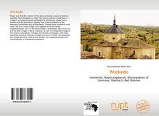 Buchcover von Wickede