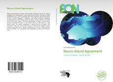 Nauru Island Agreement kitap kapağı