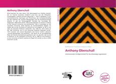 Bookcover of Anthony Oberschall