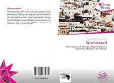 Portada del libro de Wiemersdorf