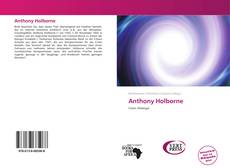 Buchcover von Anthony Holborne