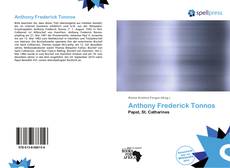 Anthony Frederick Tonnos kitap kapağı