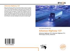 Capa do livro de Arkansas Highway 137 