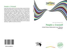 Portada del libro de People v. Croswell