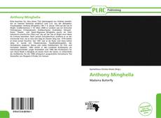 Portada del libro de Anthony Minghella