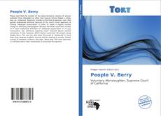 Capa do livro de People V. Berry 