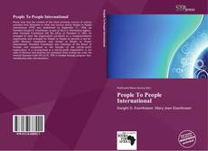 Bookcover of People To People International