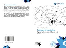 Bookcover of Tegenaria parietina