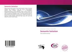 Bookcover of Semantic Satiation