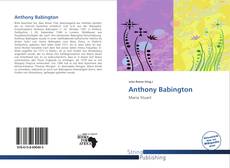 Bookcover of Anthony Babington