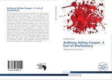 Couverture de Anthony Ashley-Cooper, 3. Earl of Shaftesbury