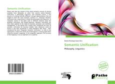 Copertina di Semantic Unification