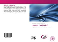 Buchcover von Sponsor (Legislative)