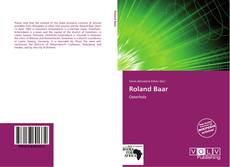 Couverture de Roland Baar