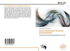 Capa do livro de Semi-Automatic Ground Environment 