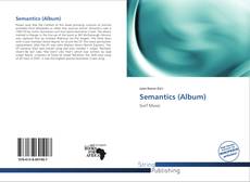 Semantics (Album)的封面