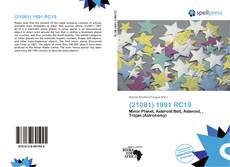 (21081) 1991 RC19 kitap kapağı