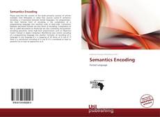 Semantics Encoding kitap kapağı